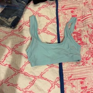 Small Aritzia tna blue sports bra